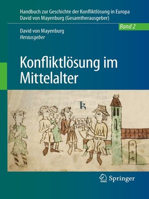 cover image of Konfliktlösung im Mittelalter